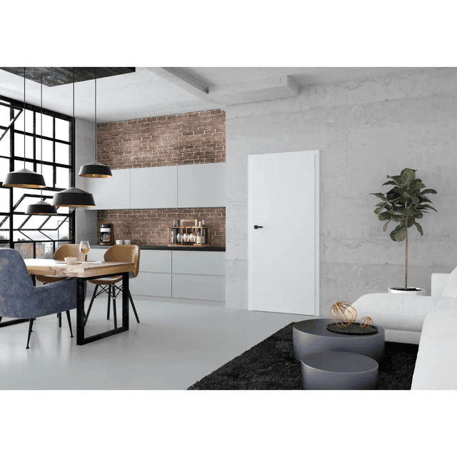 Ościeżnica regulowana Cell z kątownikiem T80 DRE 75-95 Prawa 90cm przylgowa , DRE 400009738, DRE