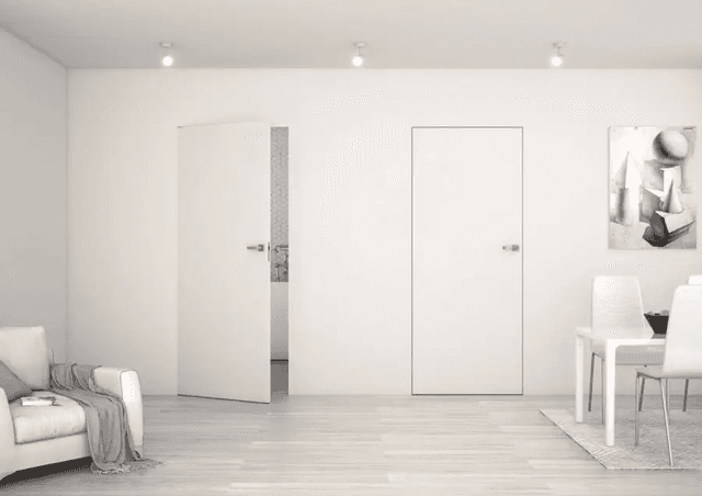 Ościeżnica aluminiowa Sara Eco 2 przylgowa Lewa 80 2z, DRE 400010419, DRE