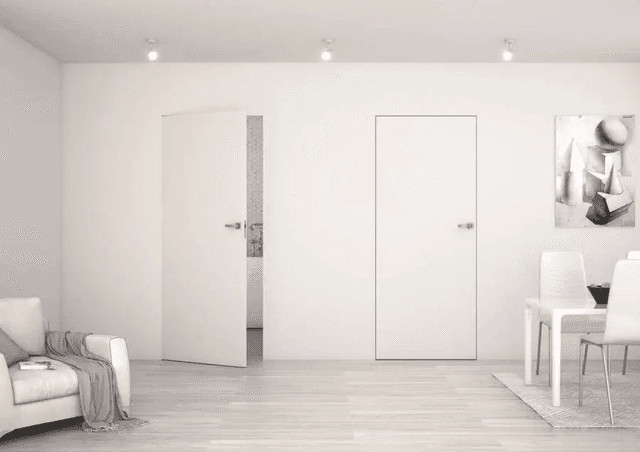 Ościeżnica aluminiowa Sara Eco 2 bezprzylgowa Lewa 80 2z, DRE 400010423, DRE