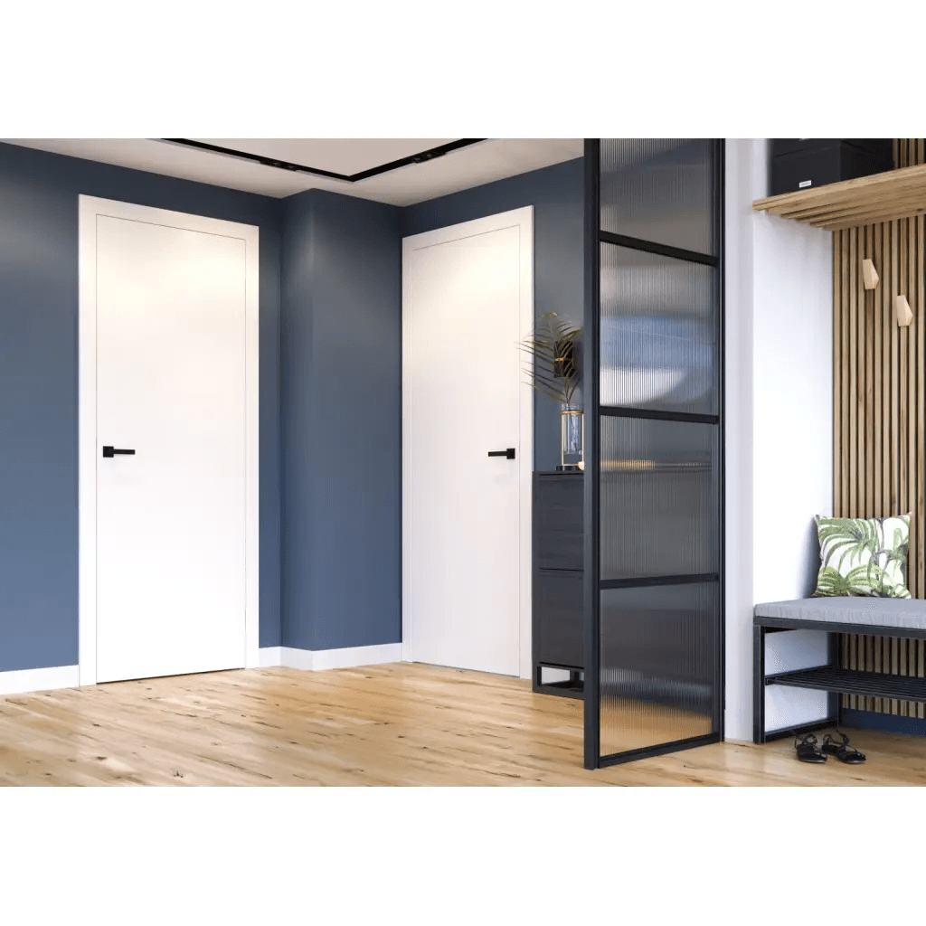 Ościeżnica regulowana Porta SYSTEM ELEGANCE C 120-140 Lakier UV Lewa 80cm bezprzylgowa, OPAP0C0L08WBI0AZU80000R, PORTA