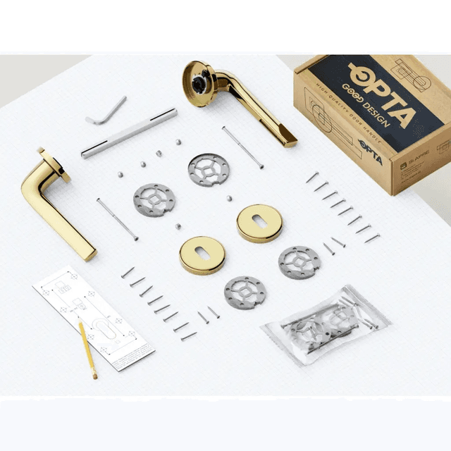 Rozeta okrągła Roana WK pod klucz Złota, 5907609715777, Si Apre