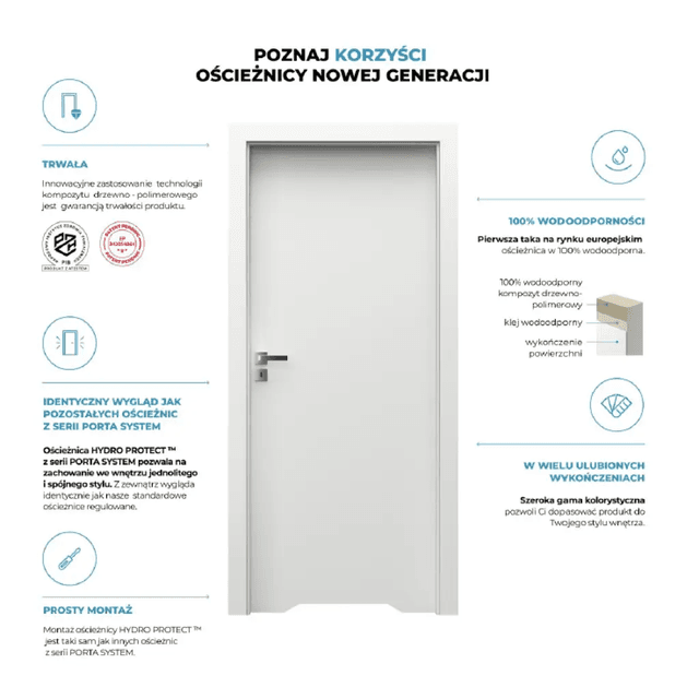 Ościeżnica Wodoodporna Porta System HYDRO PROTECT , PORTA
