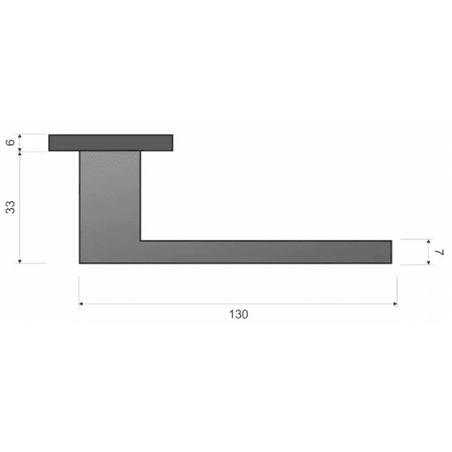 Klamka Cavo KVO 800 Biała, 5901289085724, Infinity Line