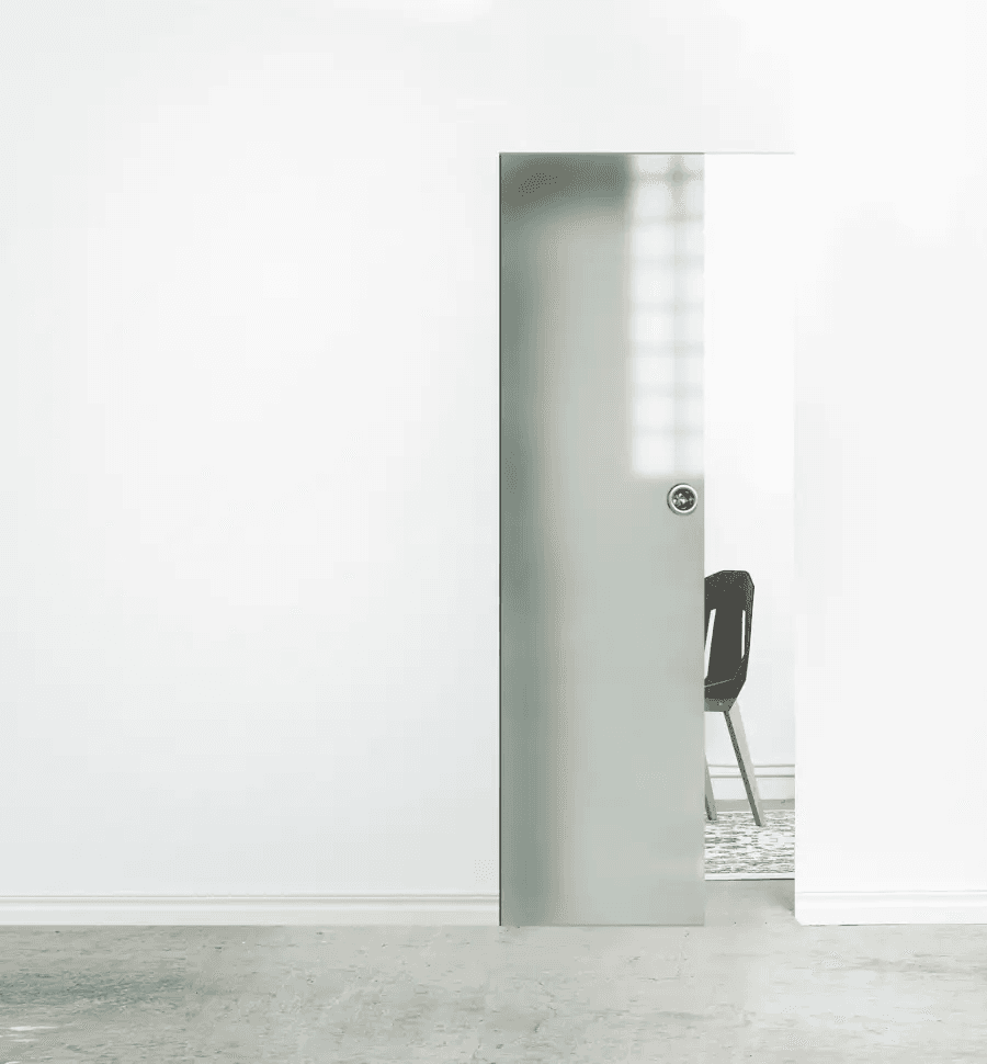 System kasetowy bezościeżnicowy SYNTESIS LINE tafla szklana, Interdoor